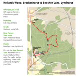 The new forest brockenhurst to lyndhurst cycle route